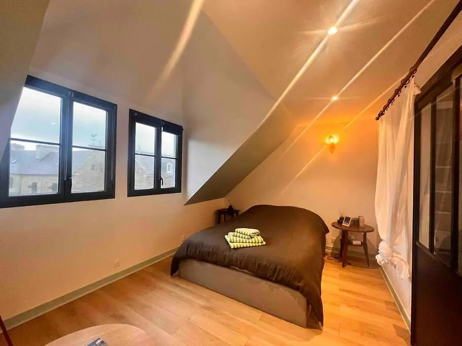 Appartement Duplex Renove, Plein Bourg, Vue Mer Ле-Конке Франция
